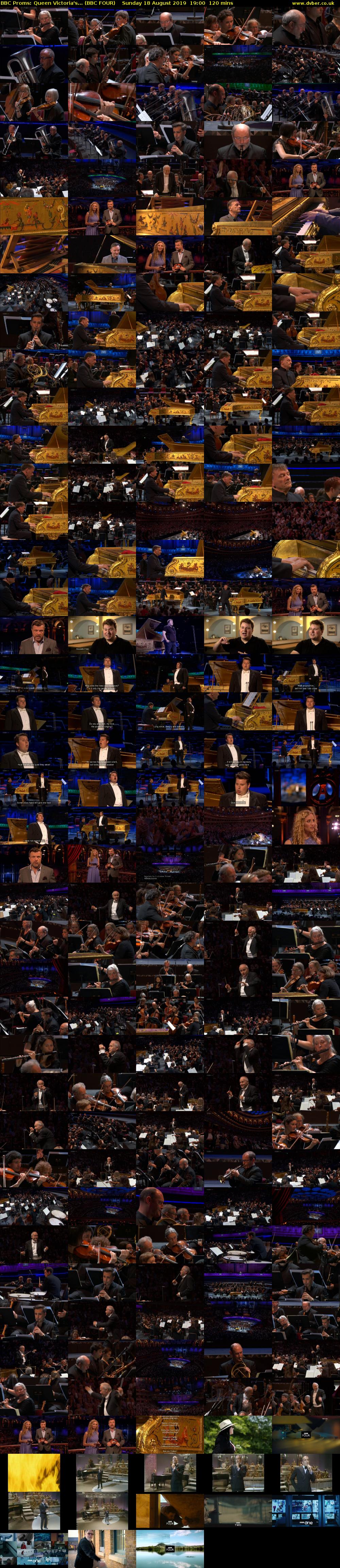 BBC Proms: Queen Victoria's... (BBC FOUR) Sunday 18 August 2019 19:00 - 21:00