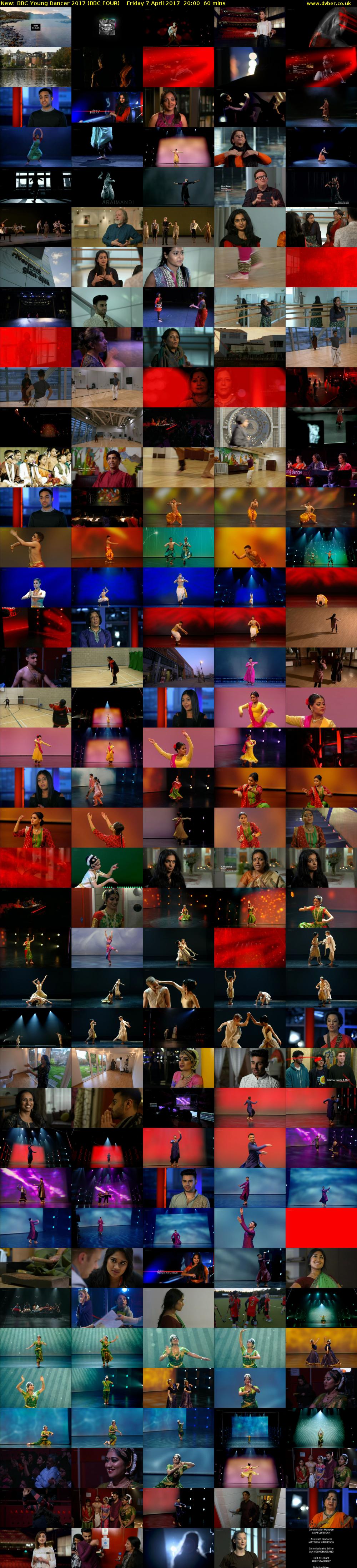 BBC Young Dancer 2017 (BBC FOUR) Friday 7 April 2017 20:00 - 21:00