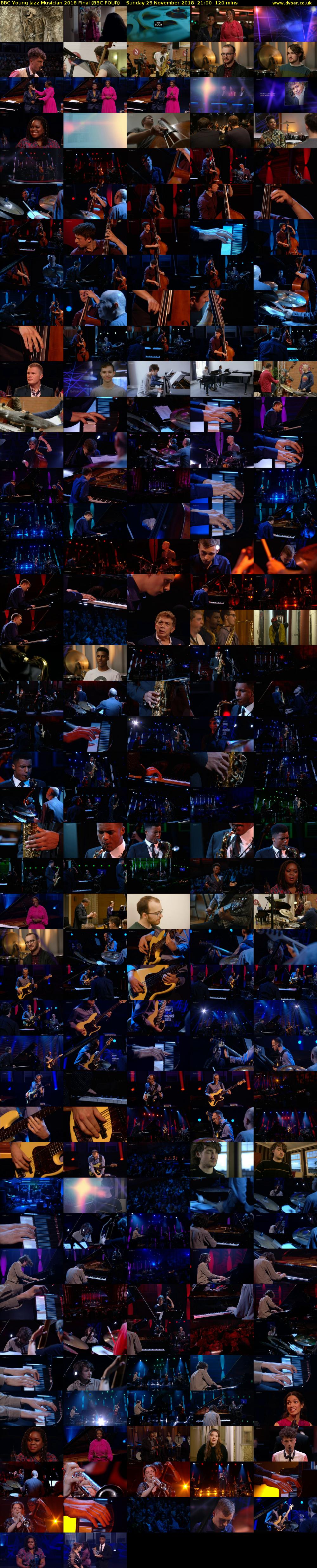 BBC Young Jazz Musician 2018 Final (BBC FOUR) Sunday 25 November 2018 21:00 - 23:00