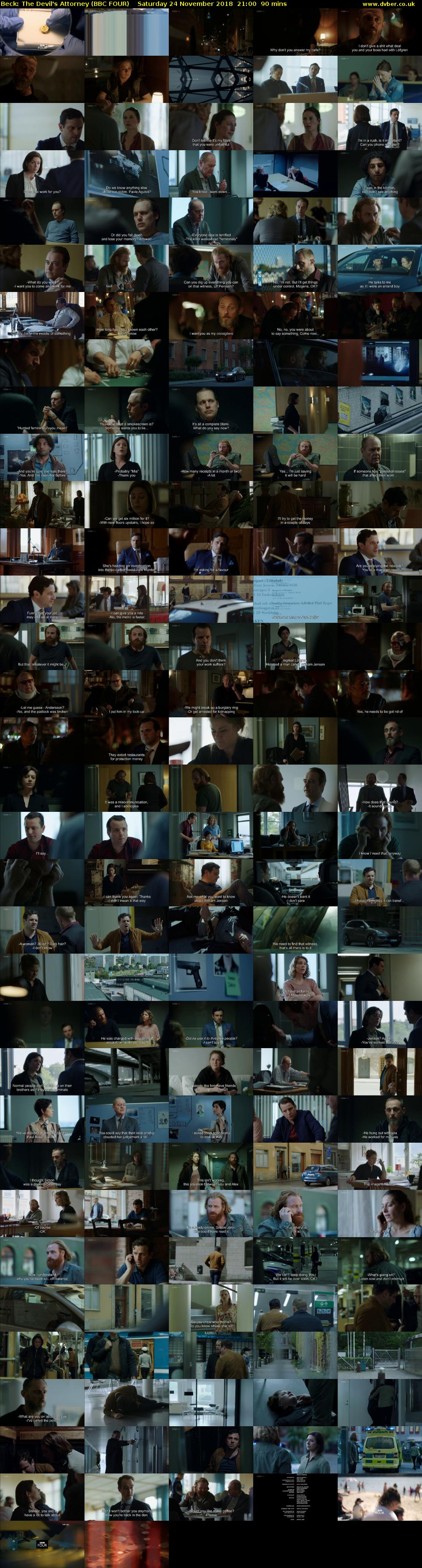 Beck: The Devil's Attorney (BBC FOUR) Saturday 24 November 2018 21:00 - 22:30