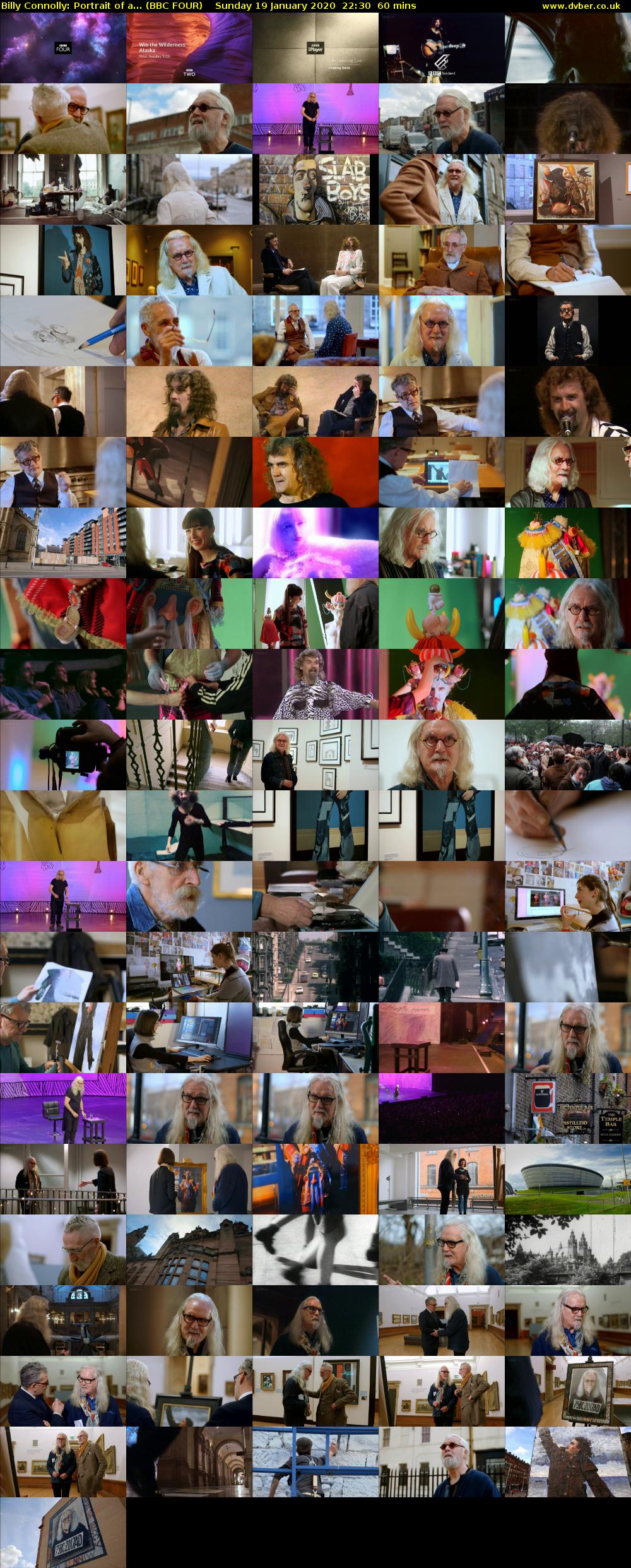 Billy Connolly: Portrait of a... (BBC FOUR) Sunday 19 January 2020 22:30 - 23:30