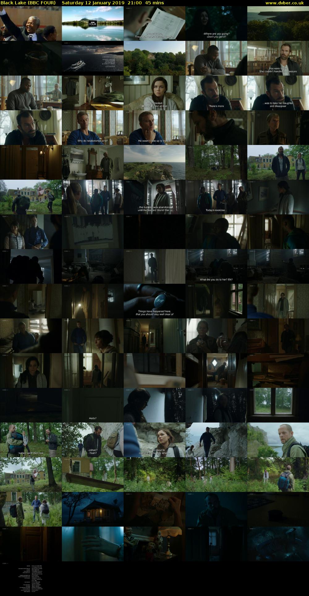 Black Lake (BBC FOUR) Saturday 12 January 2019 21:00 - 21:45