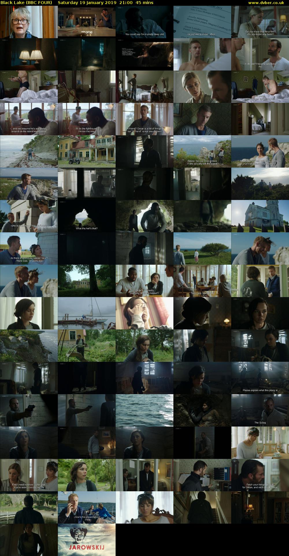 Black Lake (BBC FOUR) Saturday 19 January 2019 21:00 - 21:45