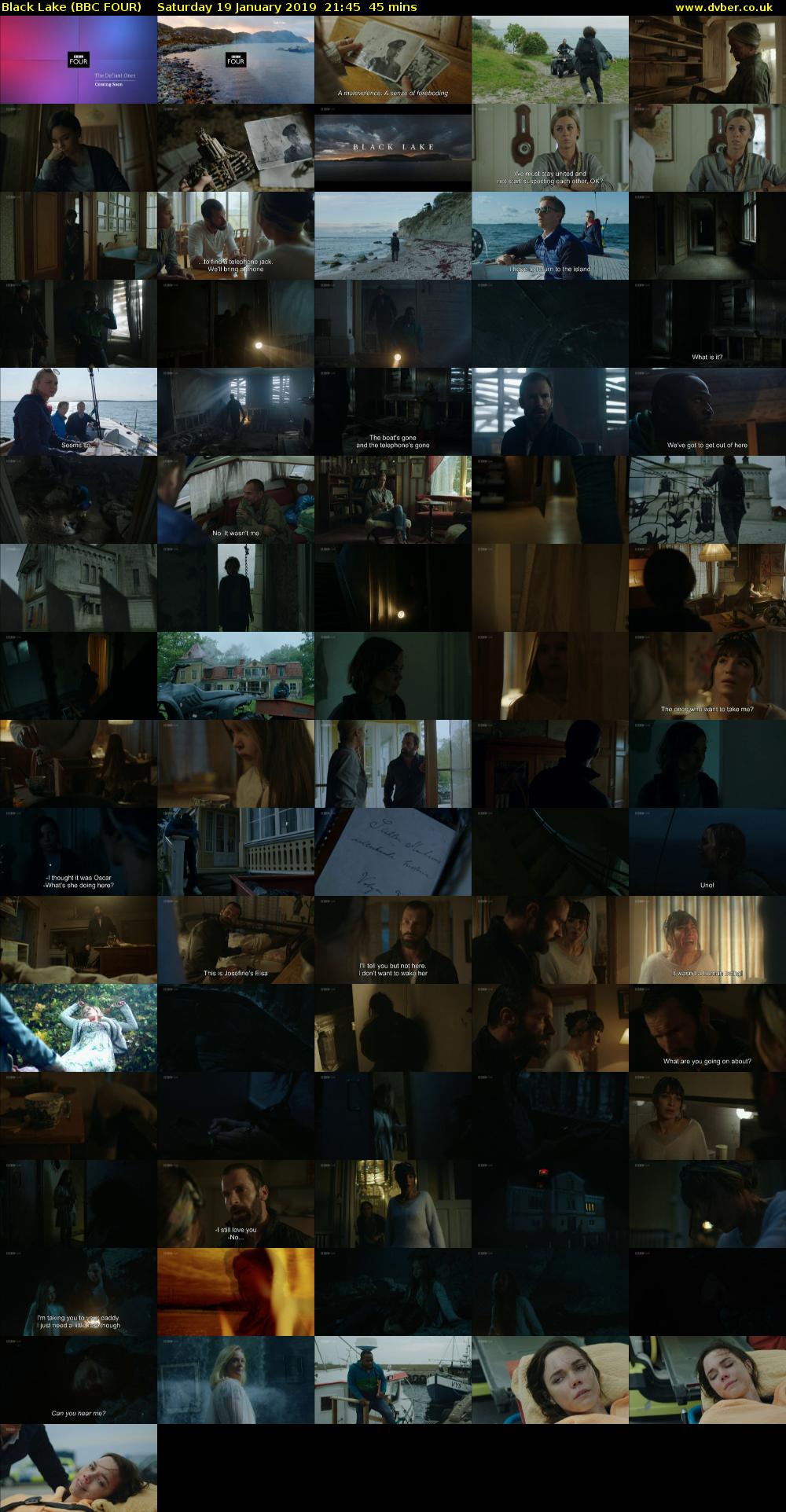 Black Lake (BBC FOUR) Saturday 19 January 2019 21:45 - 22:30