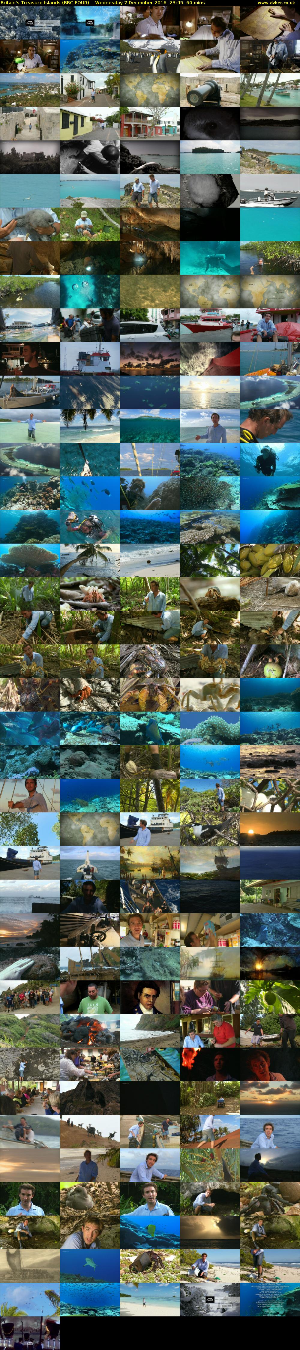 Britain's Treasure Islands (BBC FOUR) Wednesday 7 December 2016 23:45 - 00:45