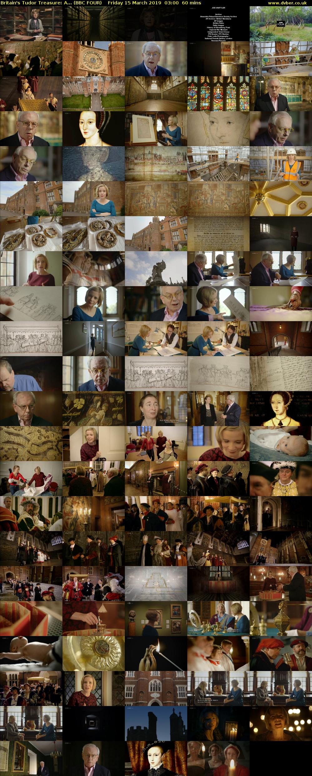 Britain's Tudor Treasure: A... (BBC FOUR) Friday 15 March 2019 03:00 - 04:00