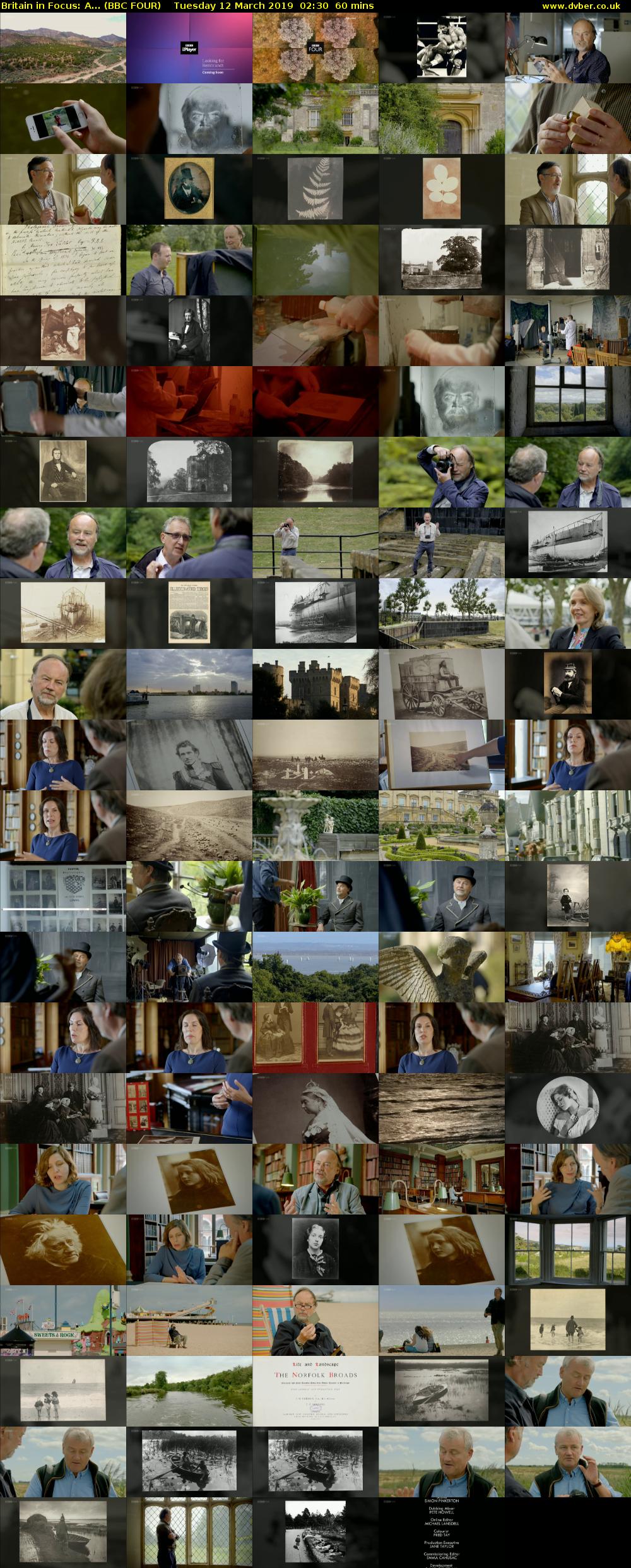 Britain in Focus: A... (BBC FOUR) Tuesday 12 March 2019 02:30 - 03:30