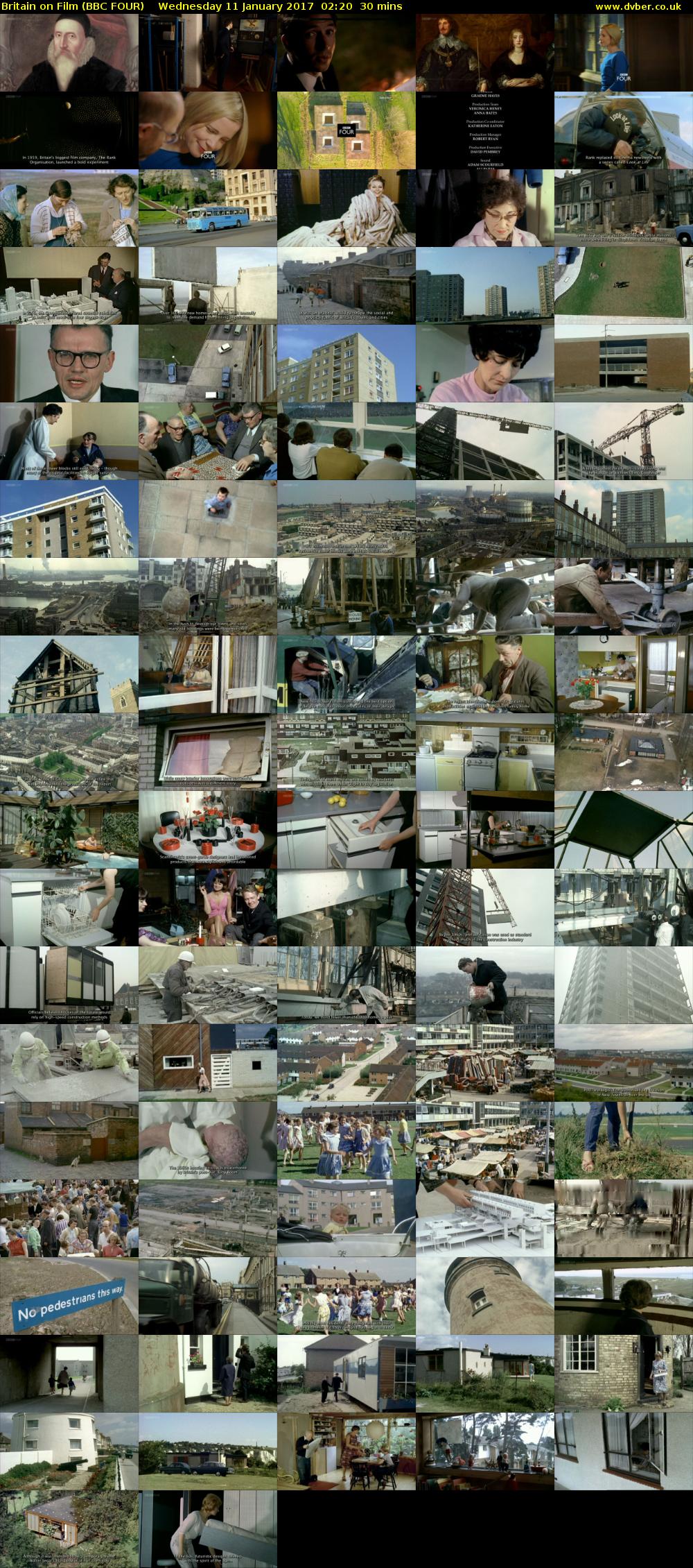 Britain on Film (BBC FOUR) Wednesday 11 January 2017 02:20 - 02:50