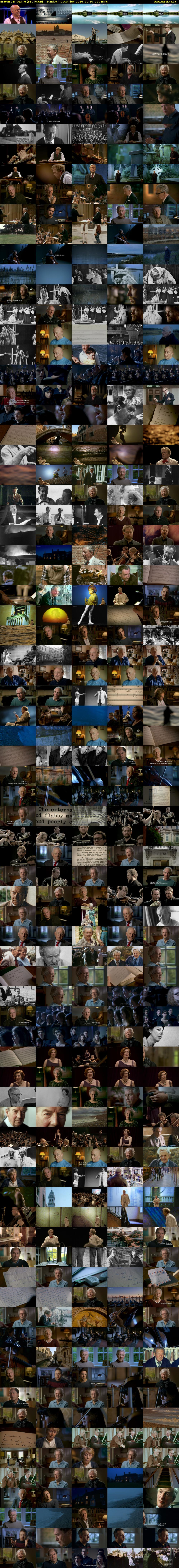 Britten's Endgame (BBC FOUR) Sunday 4 December 2016 19:30 - 21:30