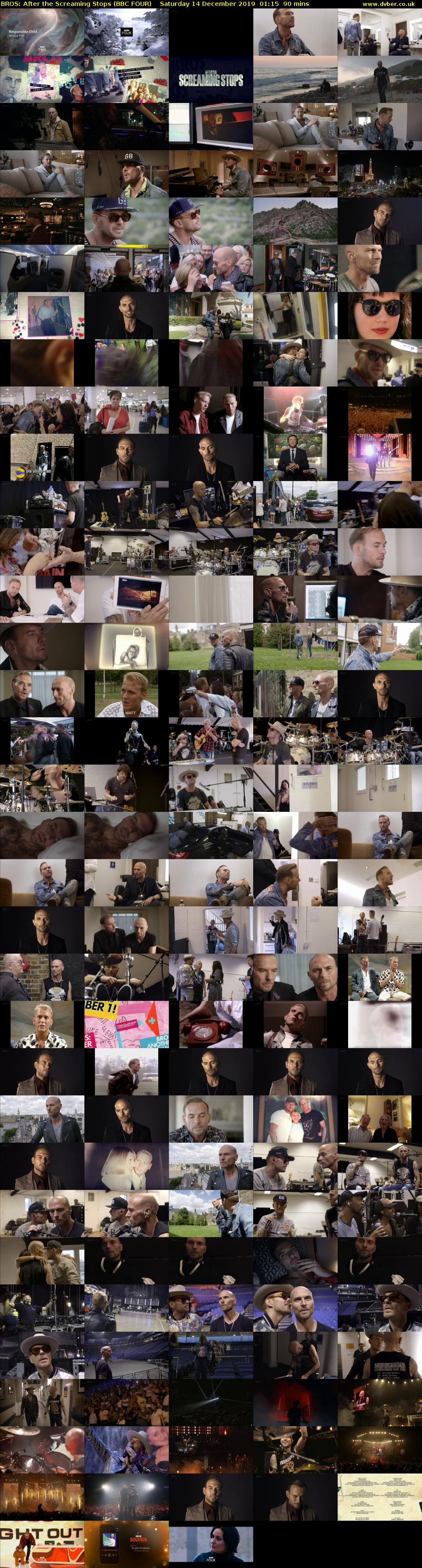 Bros: After the Screaming Stops (BBC FOUR) Saturday 14 December 2019 01:15 - 02:45