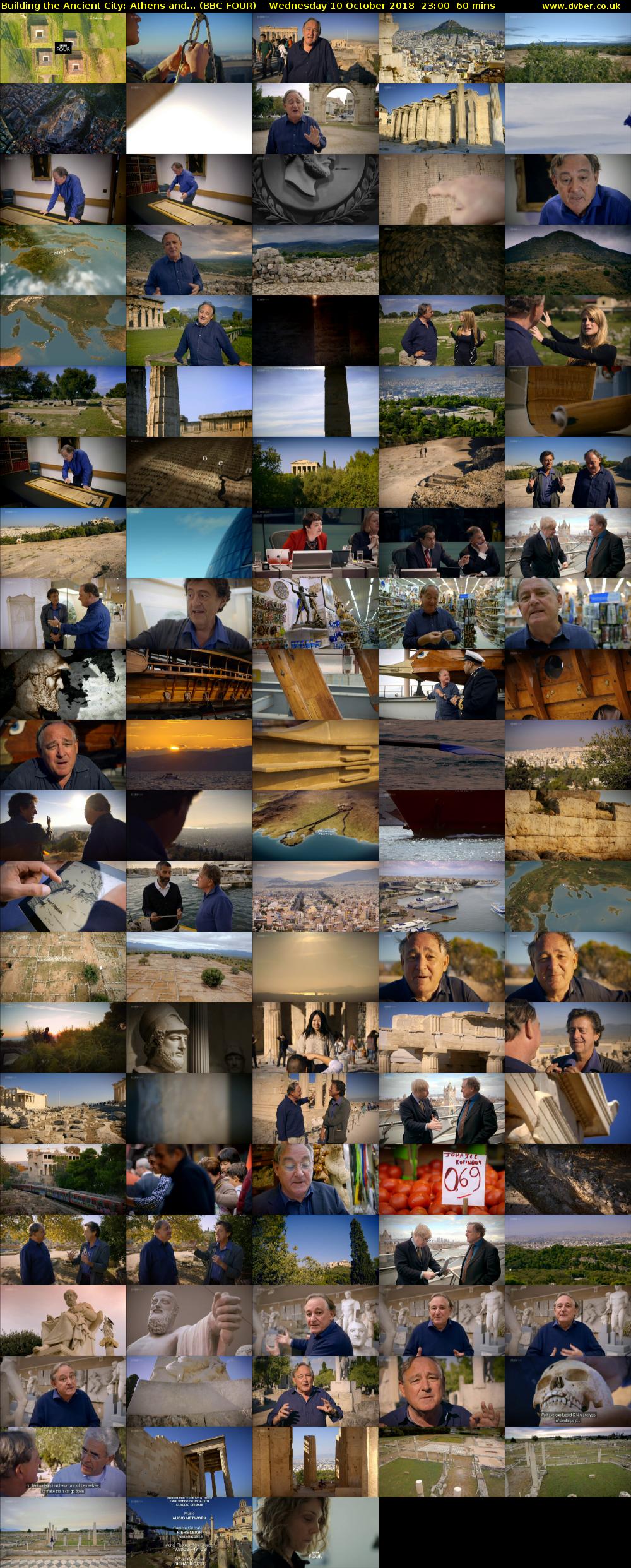 Building the Ancient City: Athens and... (BBC FOUR) Wednesday 10 October 2018 23:00 - 00:00