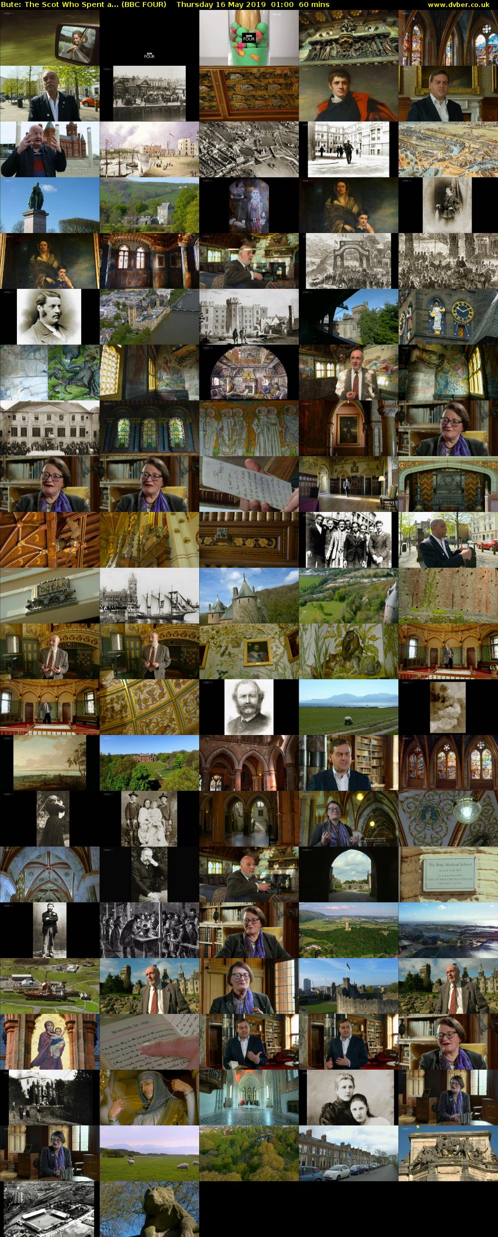 Bute: The Scot Who Spent a... (BBC FOUR) Thursday 16 May 2019 01:00 - 02:00