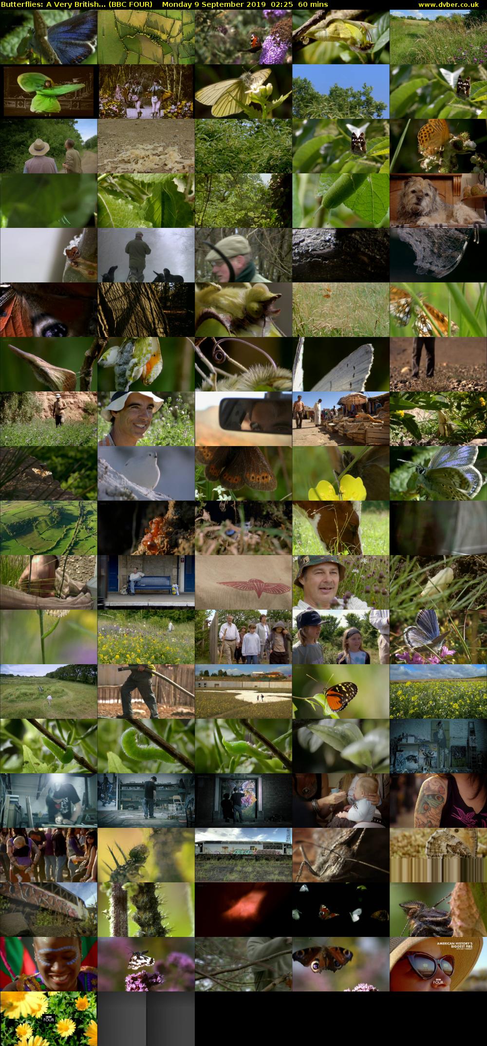 Butterflies: A Very British... (BBC FOUR) Monday 9 September 2019 02:25 - 03:25
