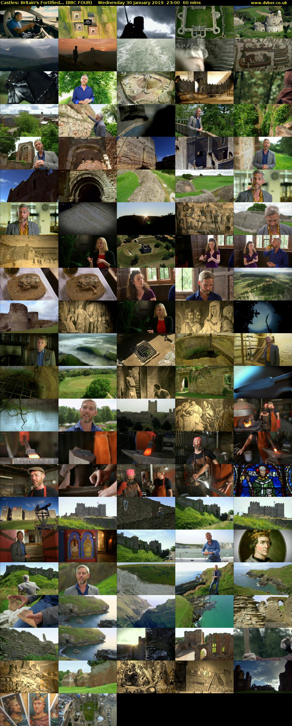 Castles: Britain's Fortified... (BBC FOUR) Wednesday 30 January 2019 23:00 - 00:00