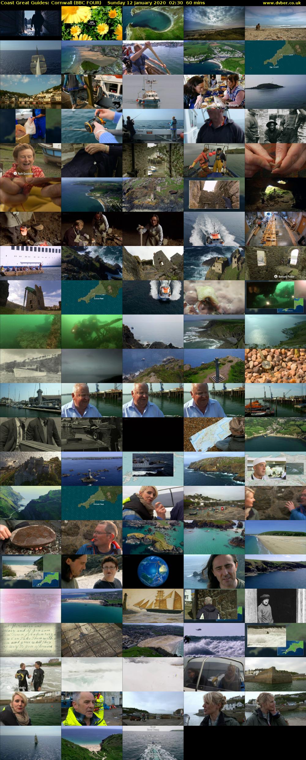Coast Great Guides: Cornwall (BBC FOUR) Sunday 12 January 2020 02:30 - 03:30