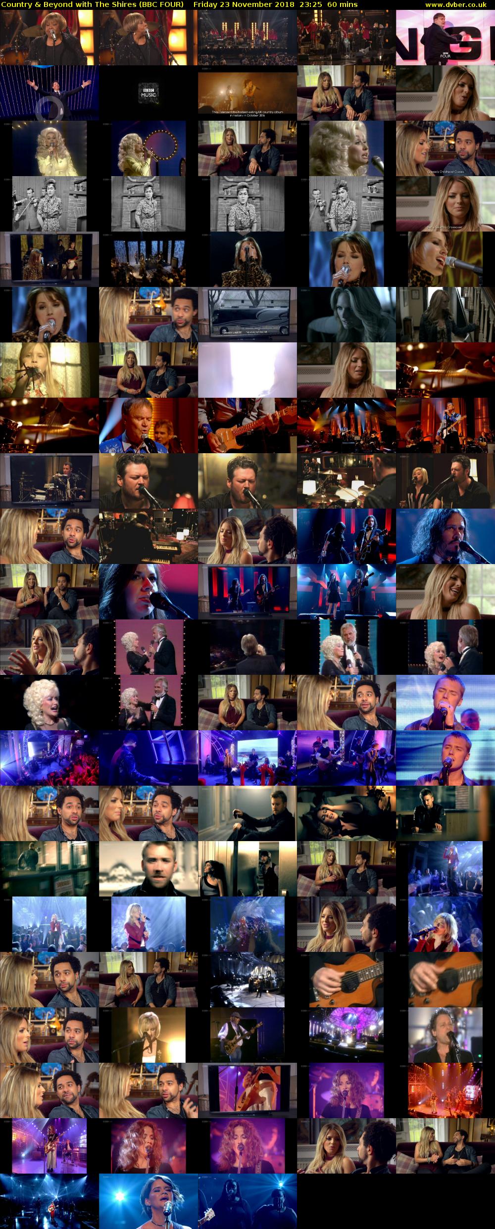 Country & Beyond with The Shires (BBC FOUR) Friday 23 November 2018 23:25 - 00:25