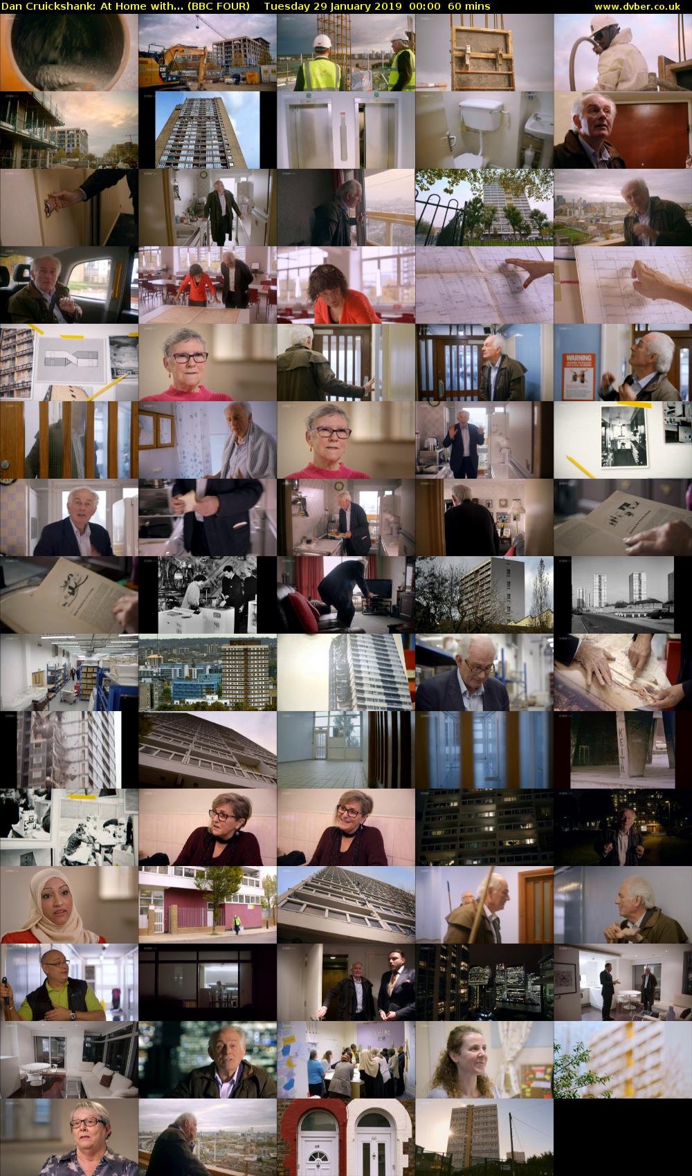 Dan Cruickshank: At Home with... (BBC FOUR) Tuesday 29 January 2019 00:00 - 01:00