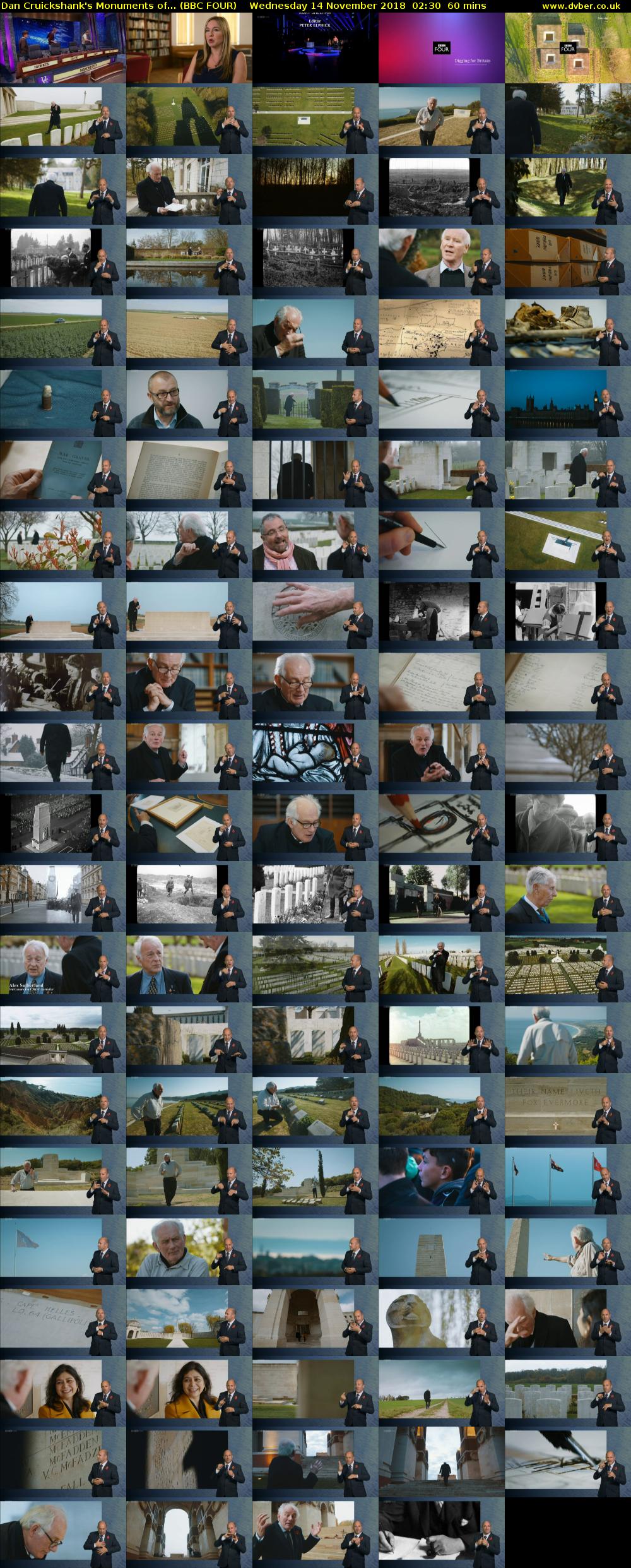 Dan Cruickshank's Monuments of... (BBC FOUR) Wednesday 14 November 2018 02:30 - 03:30