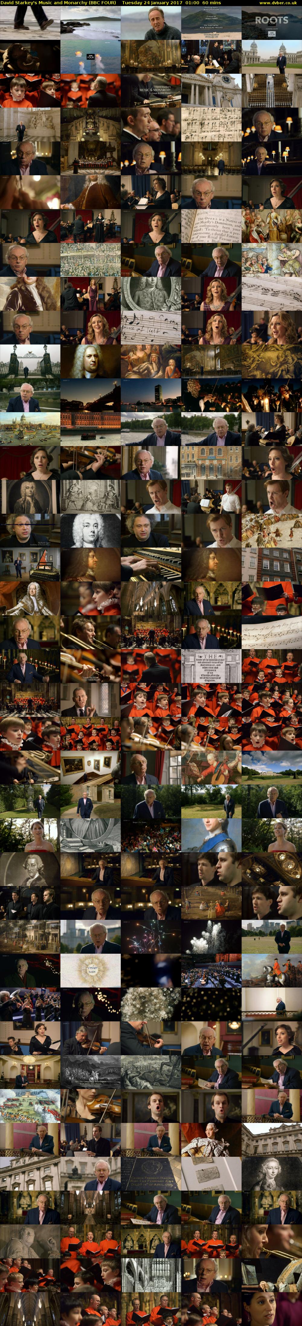 David Starkey's Music and Monarchy (BBC FOUR) Tuesday 24 January 2017 01:00 - 02:00