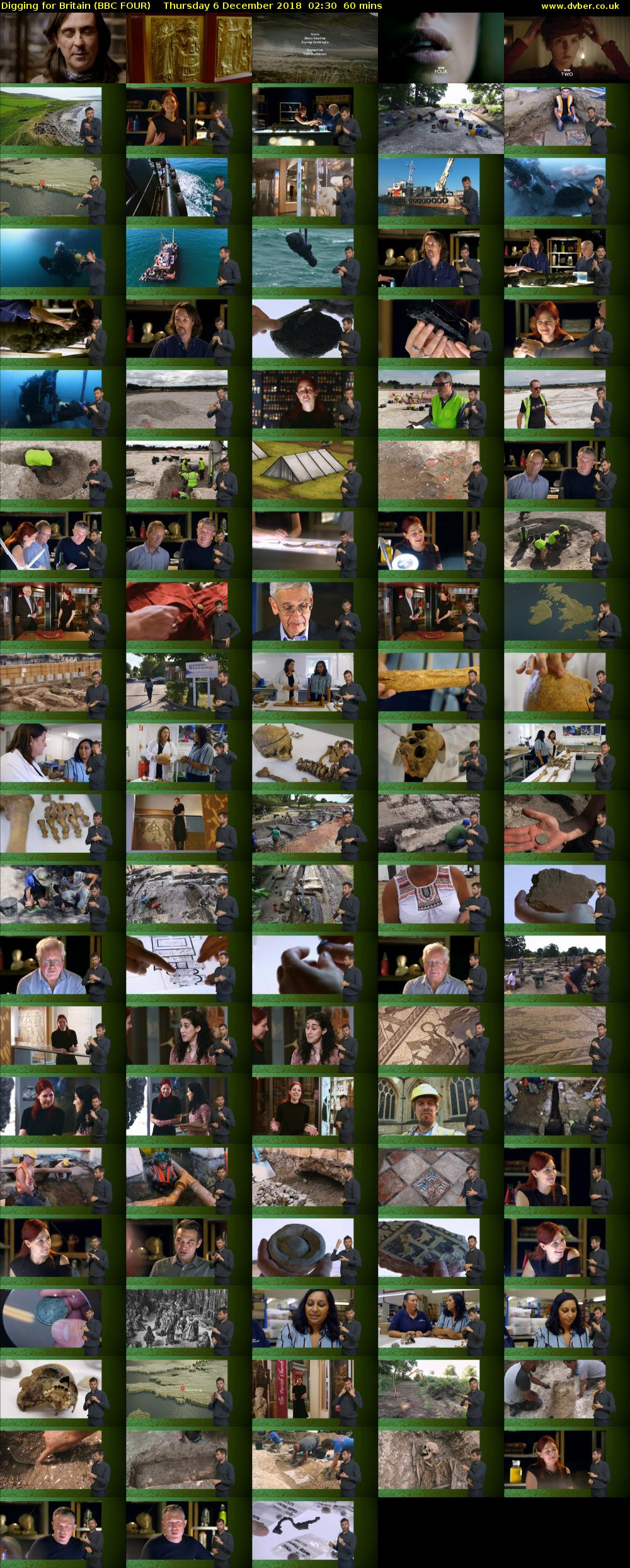 Digging for Britain (BBC FOUR) Thursday 6 December 2018 02:30 - 03:30