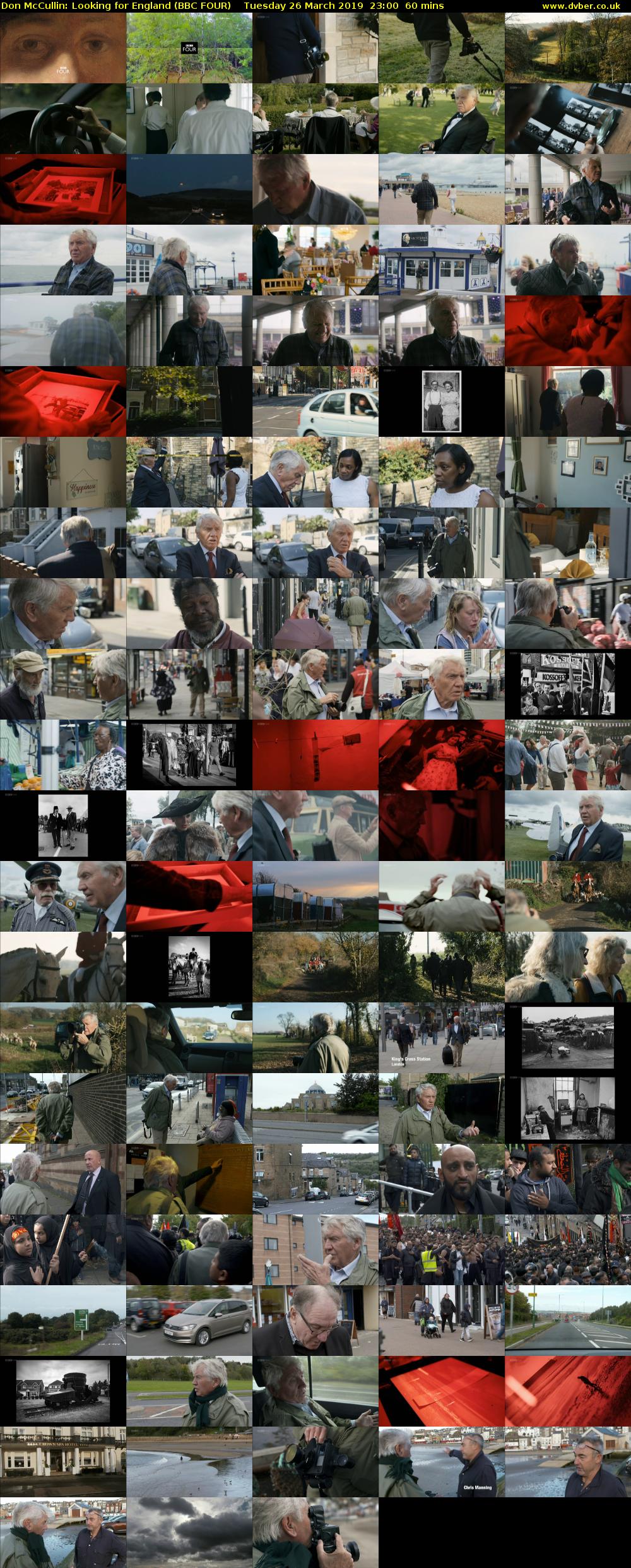 Don McCullin: Looking for England (BBC FOUR) Tuesday 26 March 2019 23:00 - 00:00