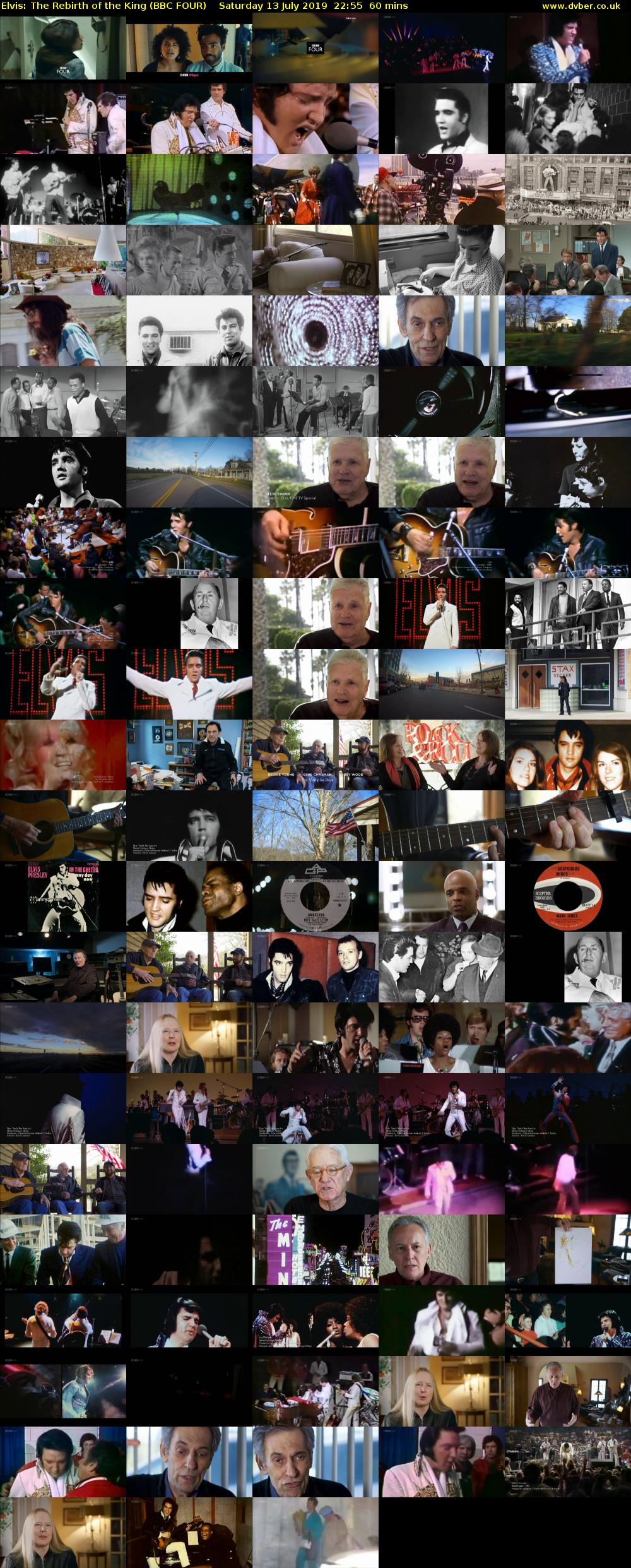 Elvis: The Rebirth of the King (BBC FOUR) Saturday 13 July 2019 22:55 - 23:55
