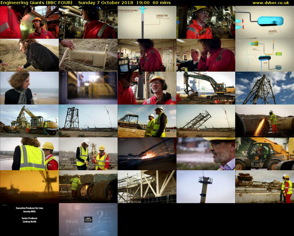 Engineering Giants (BBC FOUR) Sunday 7 October 2018 19:00 - 20:00