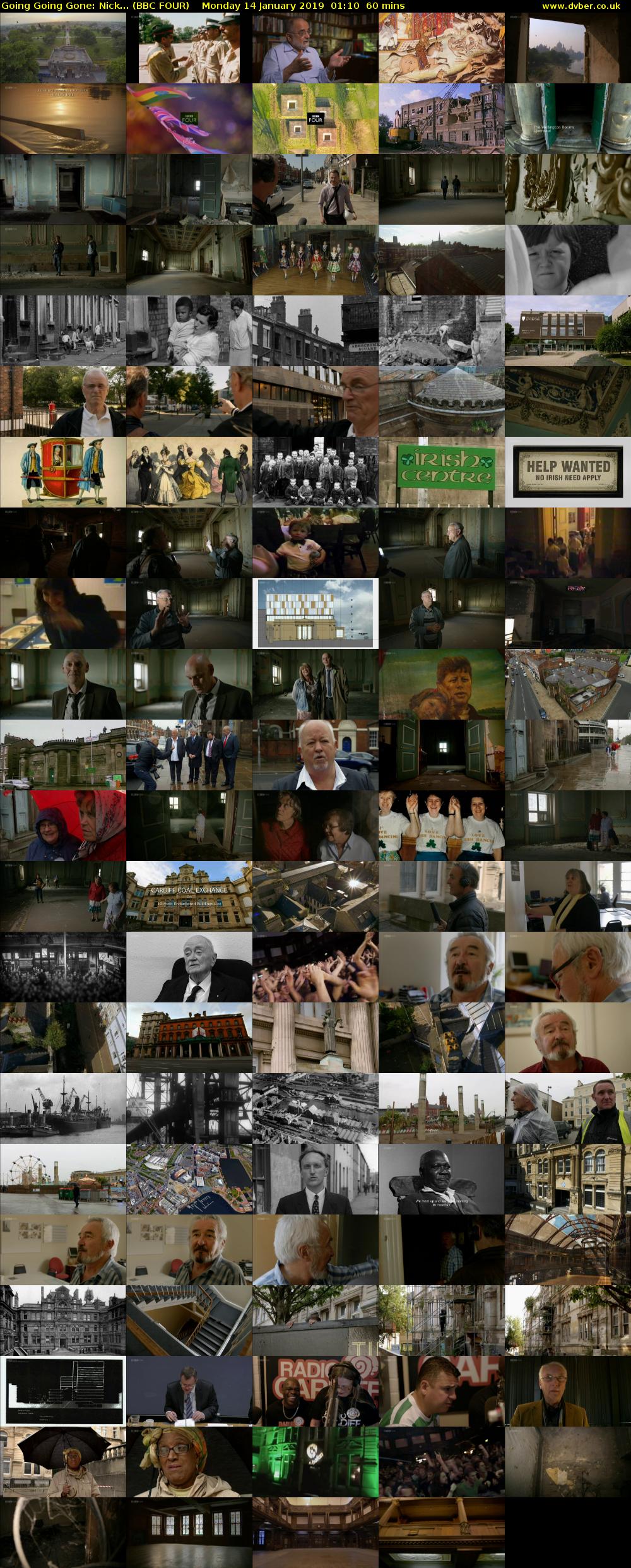 Going Going Gone: Nick... (BBC FOUR) Monday 14 January 2019 01:10 - 02:10