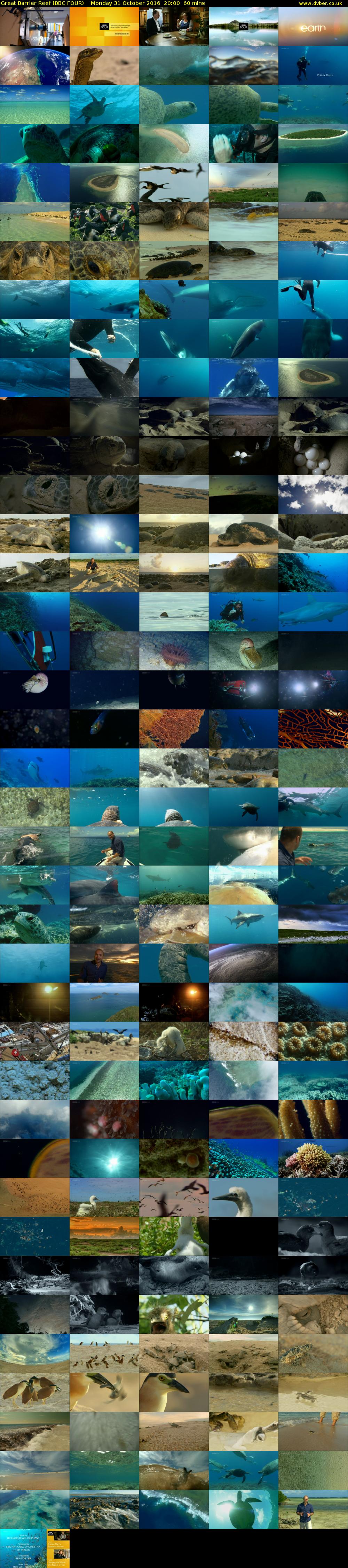 Great Barrier Reef (BBC FOUR) Monday 31 October 2016 20:00 - 21:00