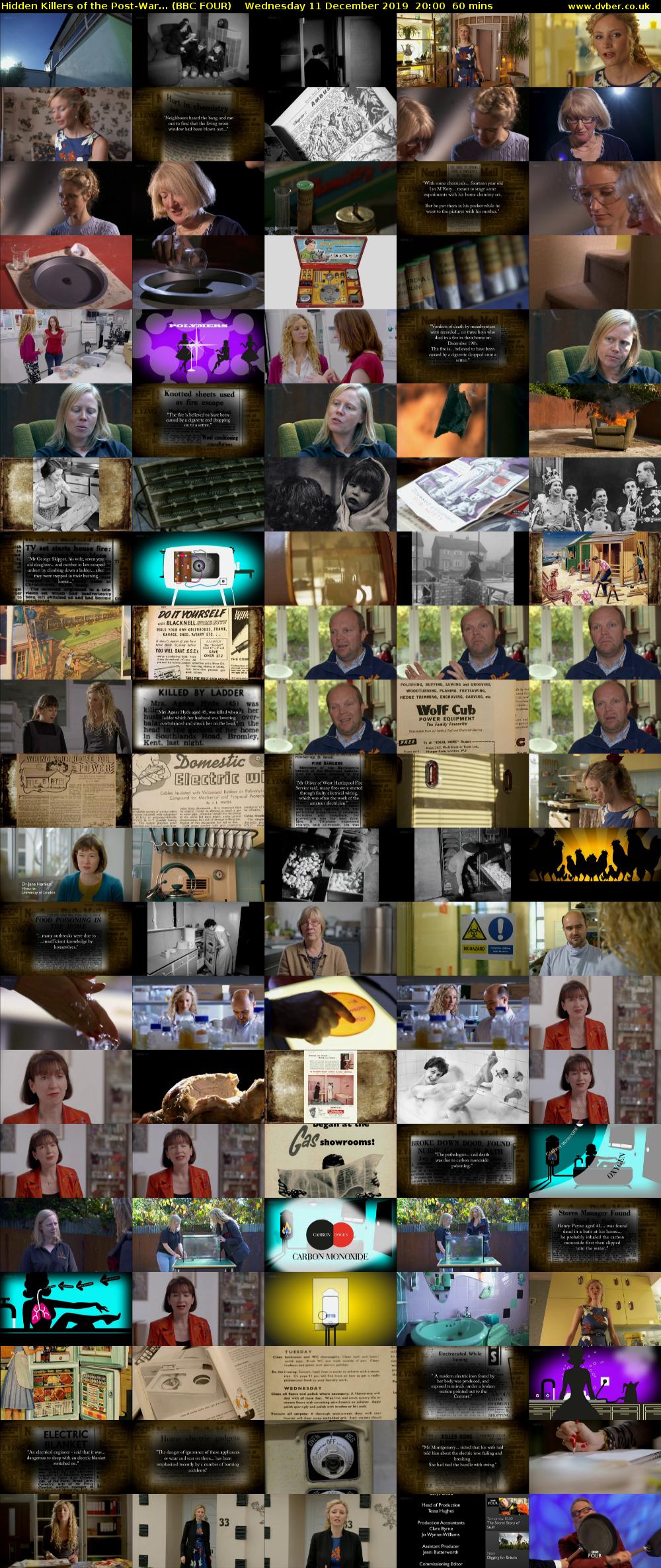 Hidden Killers of the Post-War... (BBC FOUR) Wednesday 11 December 2019 20:00 - 21:00
