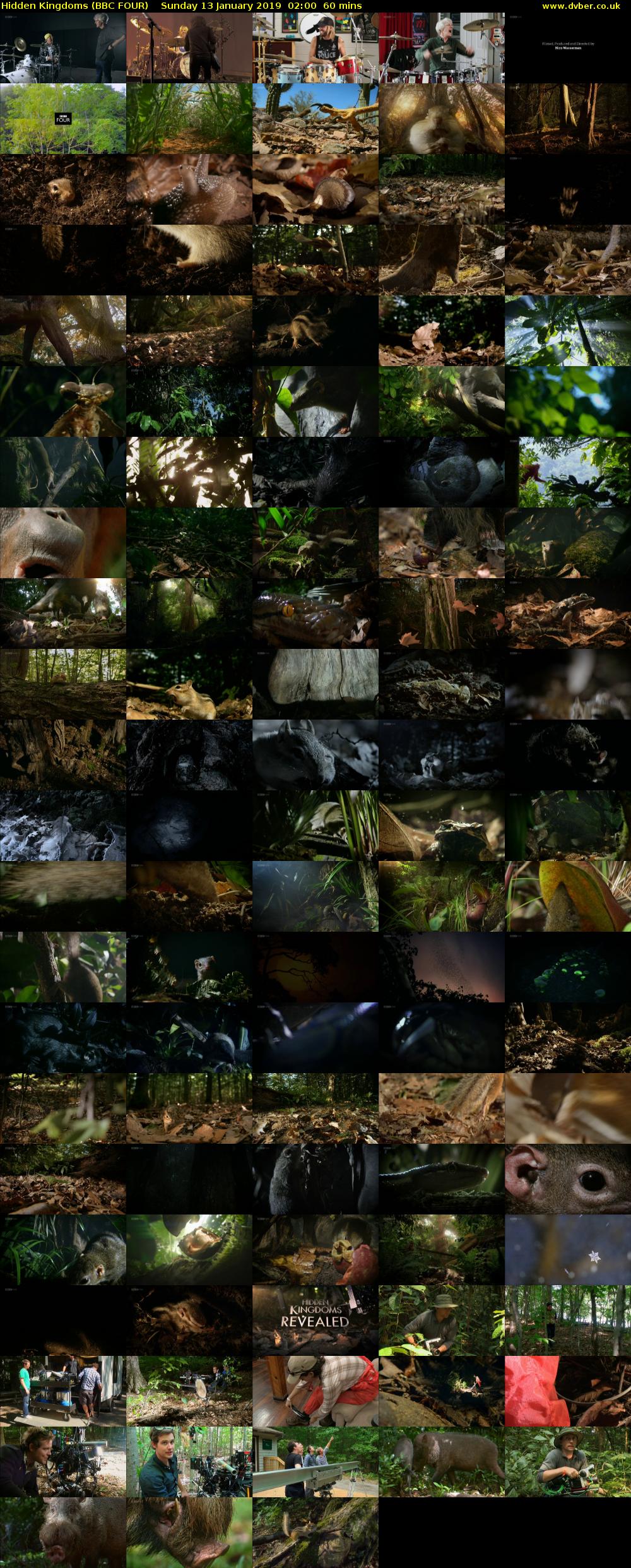 Hidden Kingdoms (BBC FOUR) Sunday 13 January 2019 02:00 - 03:00