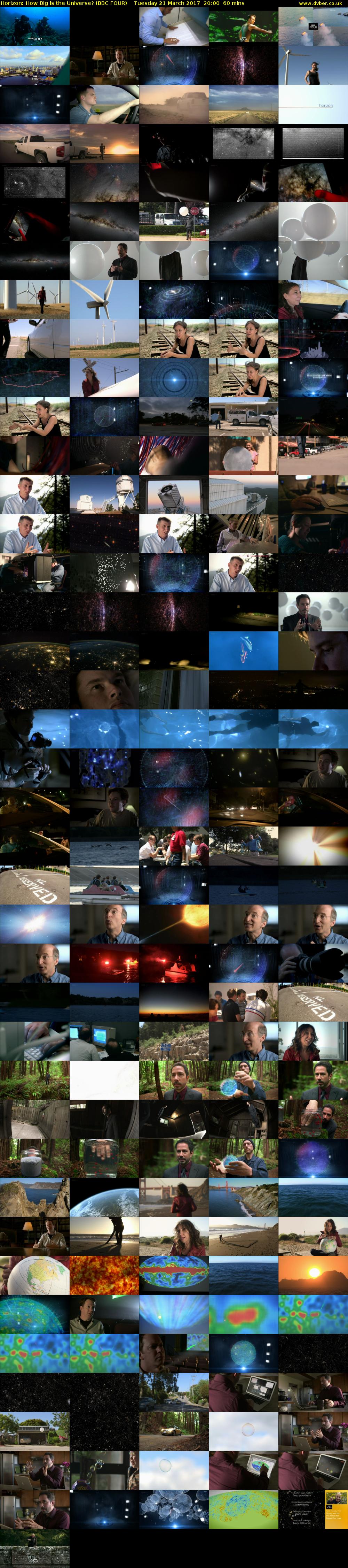 Horizon: How Big is the Universe? (BBC FOUR) Tuesday 21 March 2017 20:00 - 21:00