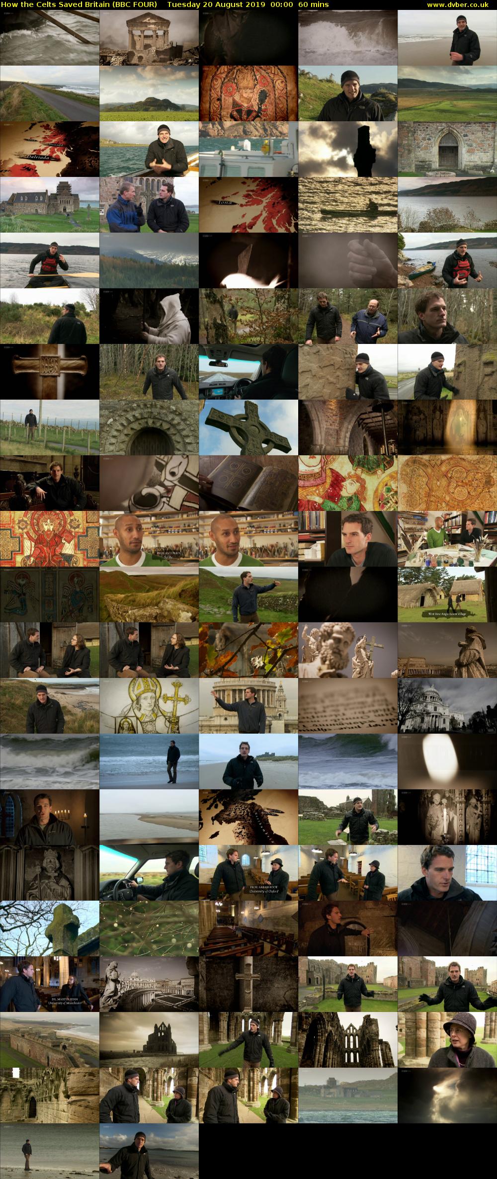How the Celts Saved Britain (BBC FOUR) Tuesday 20 August 2019 00:00 - 01:00