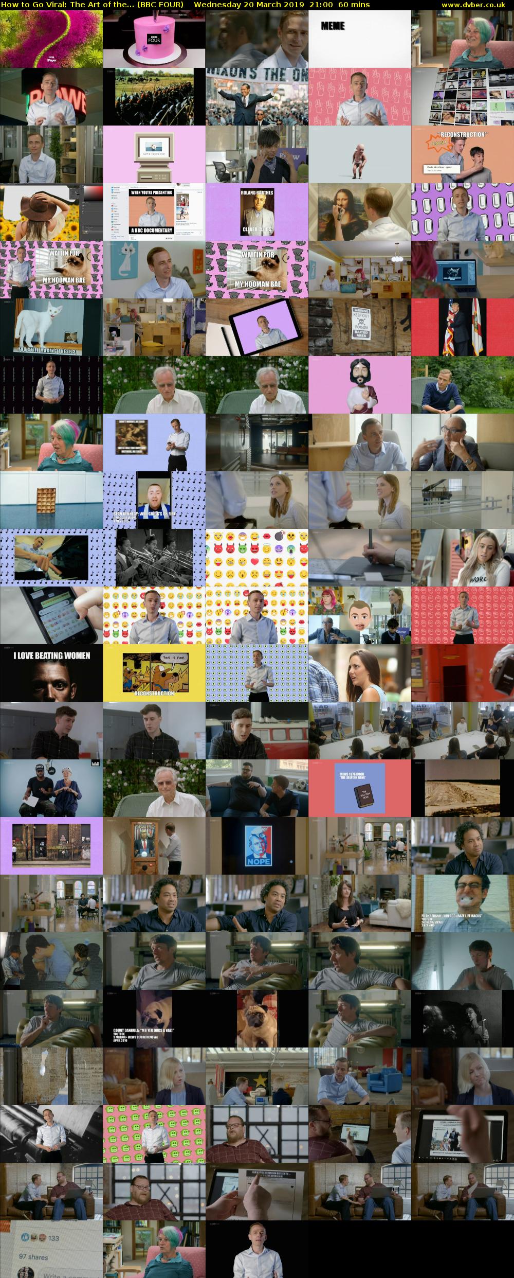 How to Go Viral: The Art of the... (BBC FOUR) Wednesday 20 March 2019 21:00 - 22:00
