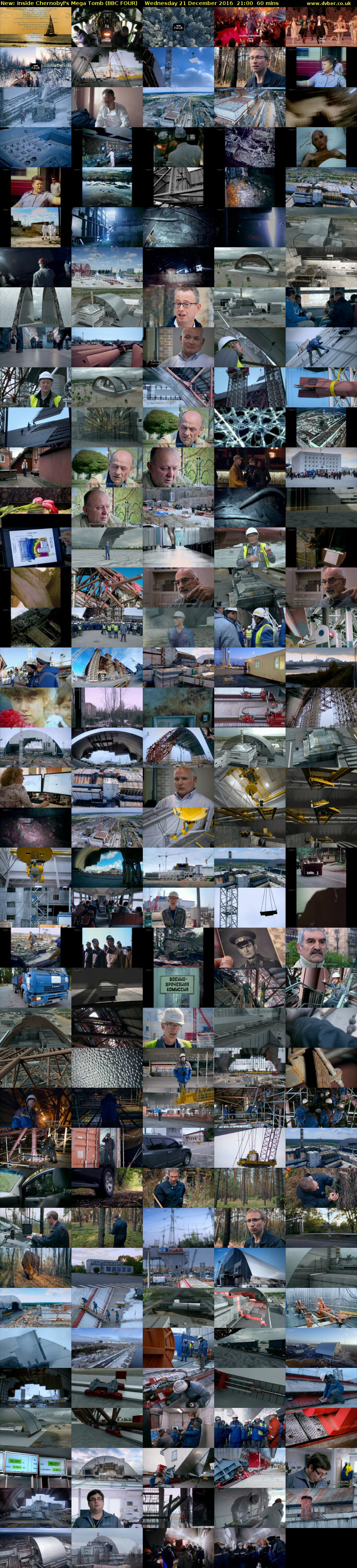 Inside Chernobyl's Mega Tomb (BBC FOUR) Wednesday 21 December 2016 21:00 - 22:00