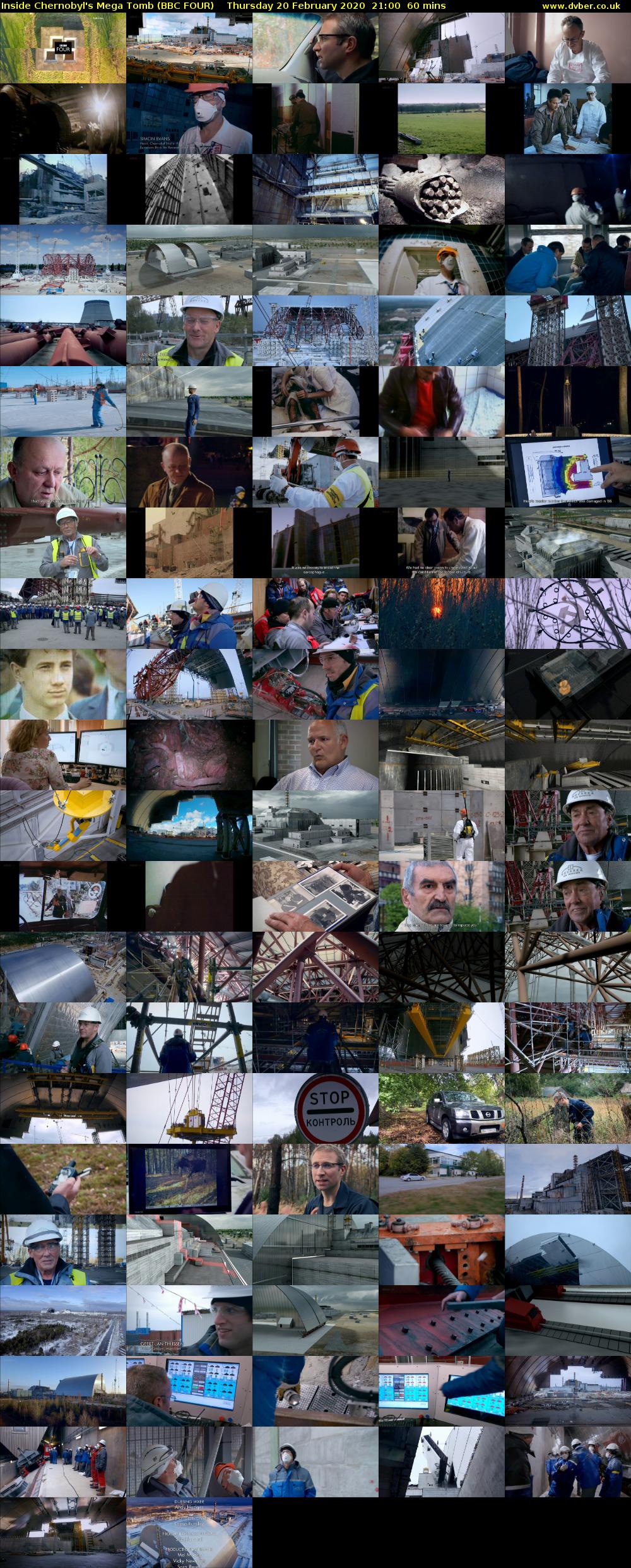 Inside Chernobyl's Mega Tomb (BBC FOUR) Thursday 20 February 2020 21:00 - 22:00