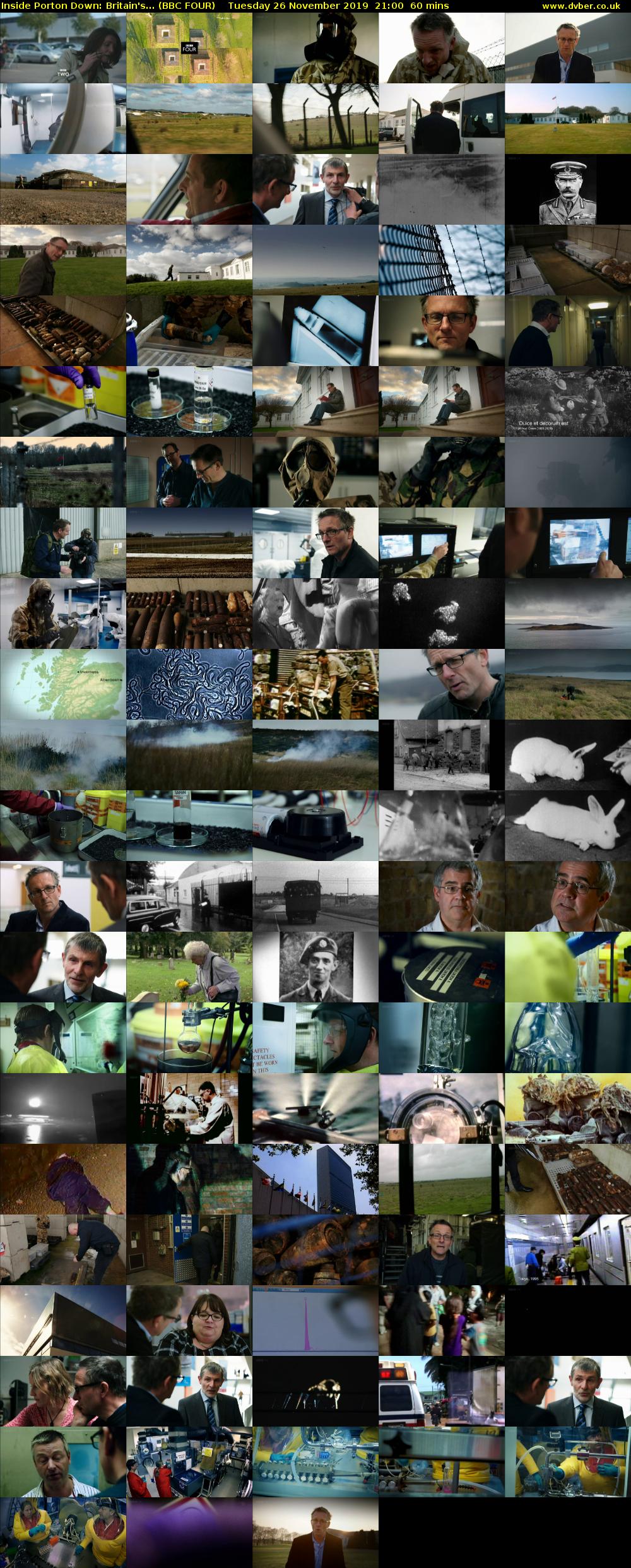 Inside Porton Down: Britain's... (BBC FOUR) Tuesday 26 November 2019 21:00 - 22:00