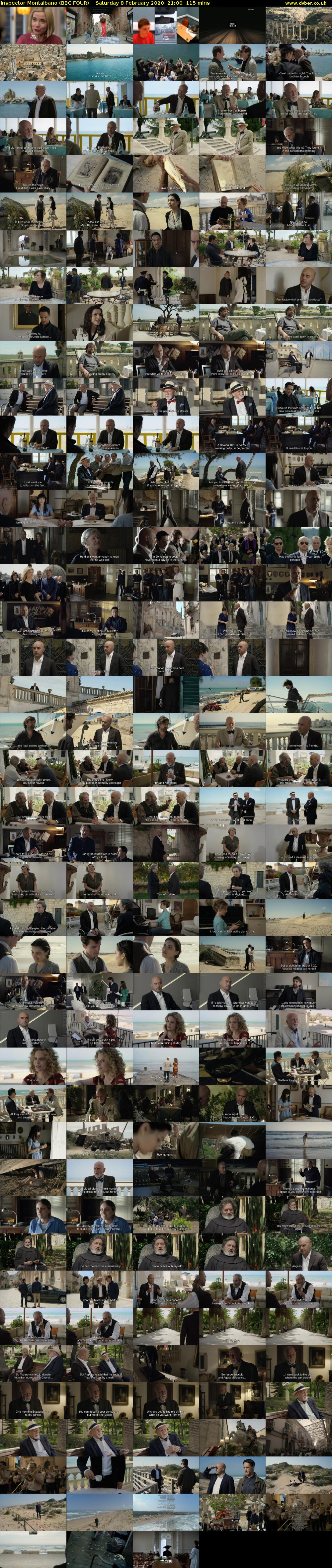 Inspector Montalbano (BBC FOUR) Saturday 8 February 2020 21:00 - 22:55