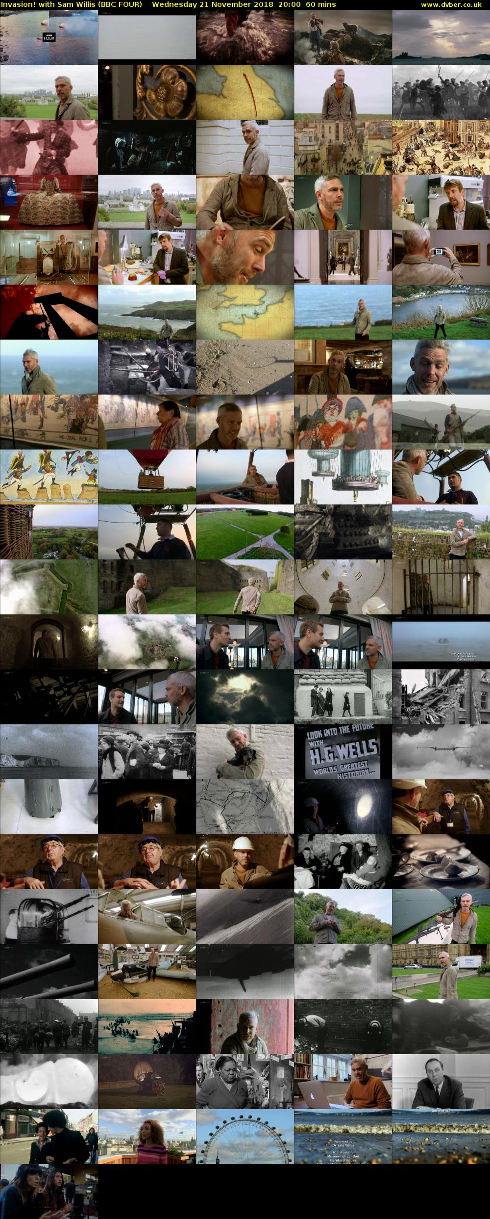 Invasion! with Sam Willis (BBC FOUR) Wednesday 21 November 2018 20:00 - 21:00