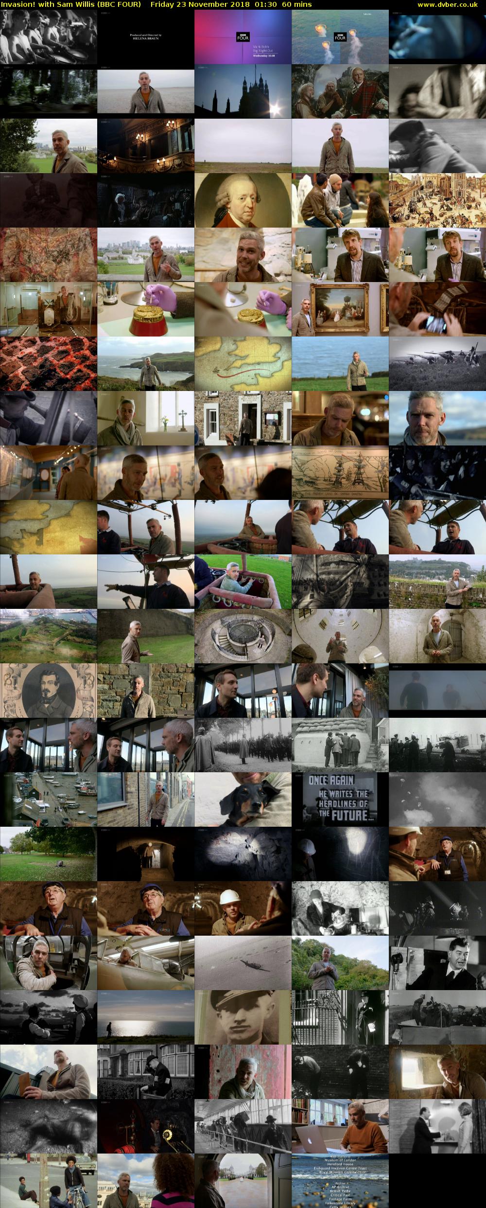 Invasion! with Sam Willis (BBC FOUR) Friday 23 November 2018 01:30 - 02:30