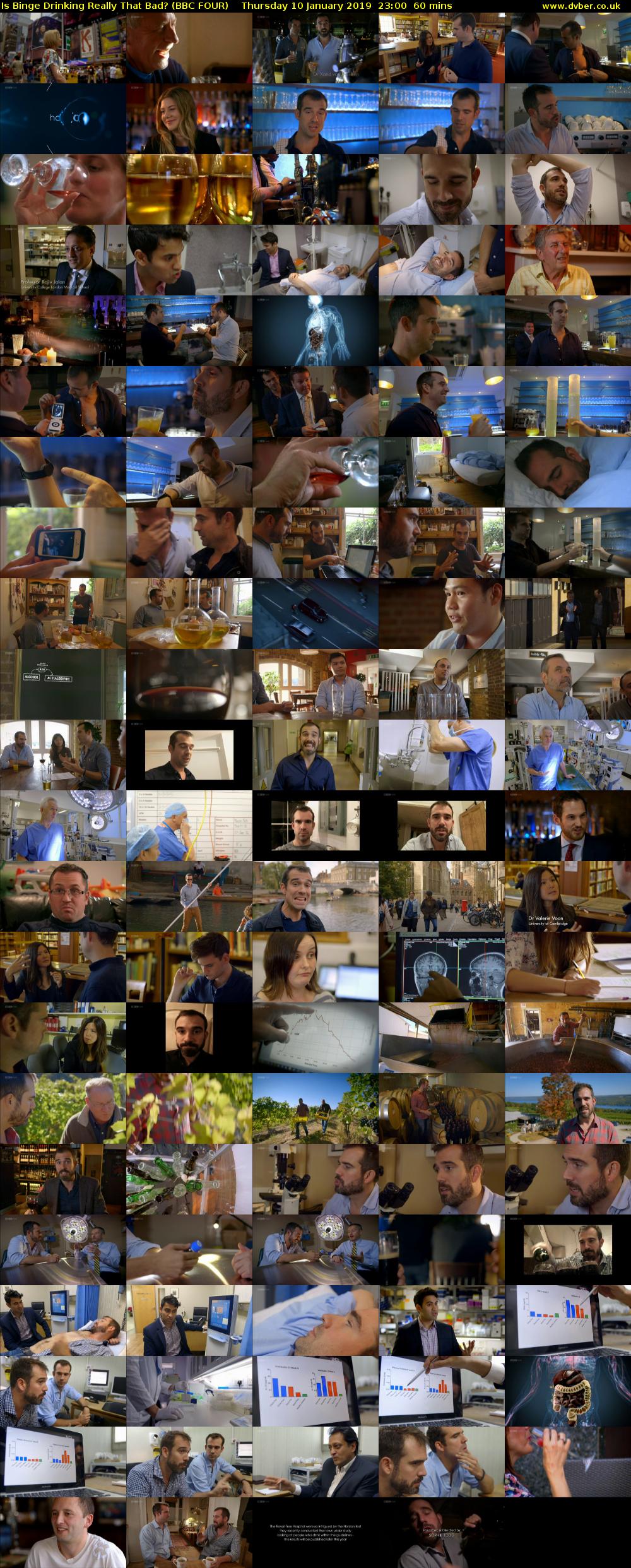 Is Binge Drinking Really That Bad? (BBC FOUR) Thursday 10 January 2019 23:00 - 00:00