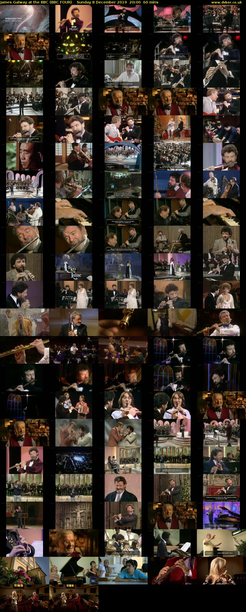 James Galway at the BBC (BBC FOUR) Sunday 8 December 2019 20:00 - 21:00