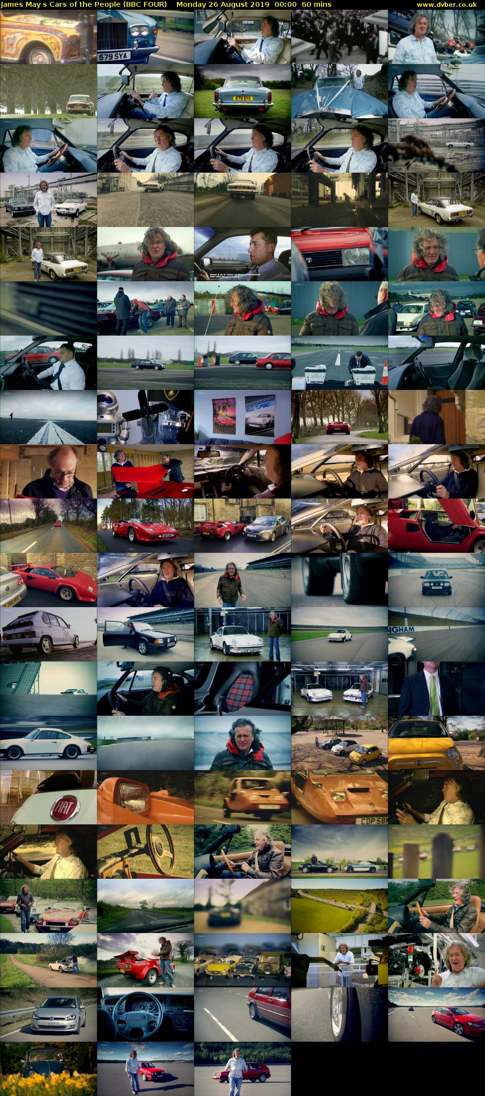 James Mays Cars of the People (BBC FOUR) Monday 26 August 2019 00:00 - 01:00