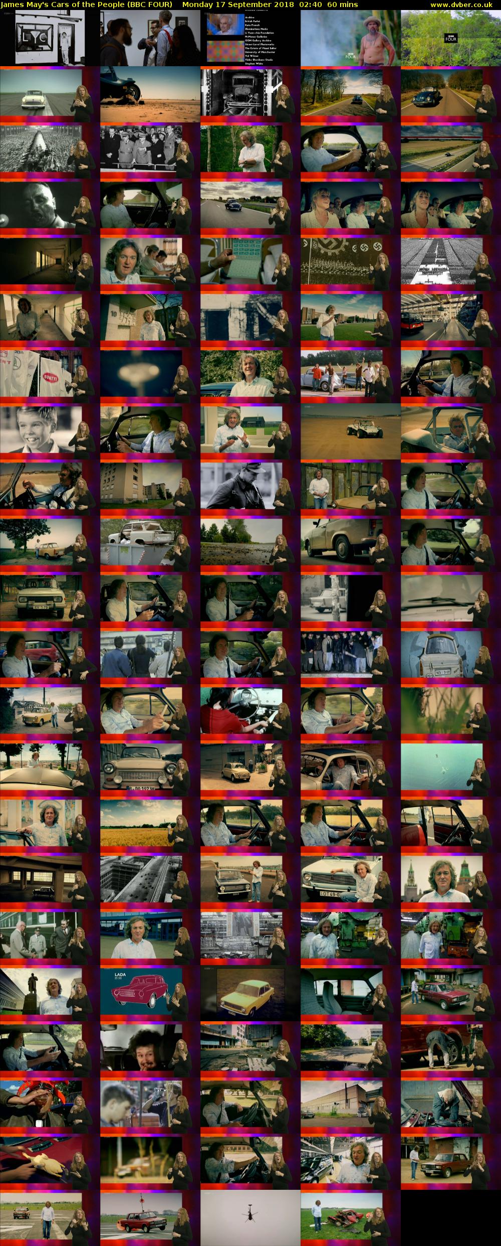 James May's Cars of the People (BBC FOUR) Monday 17 September 2018 02:40 - 03:40