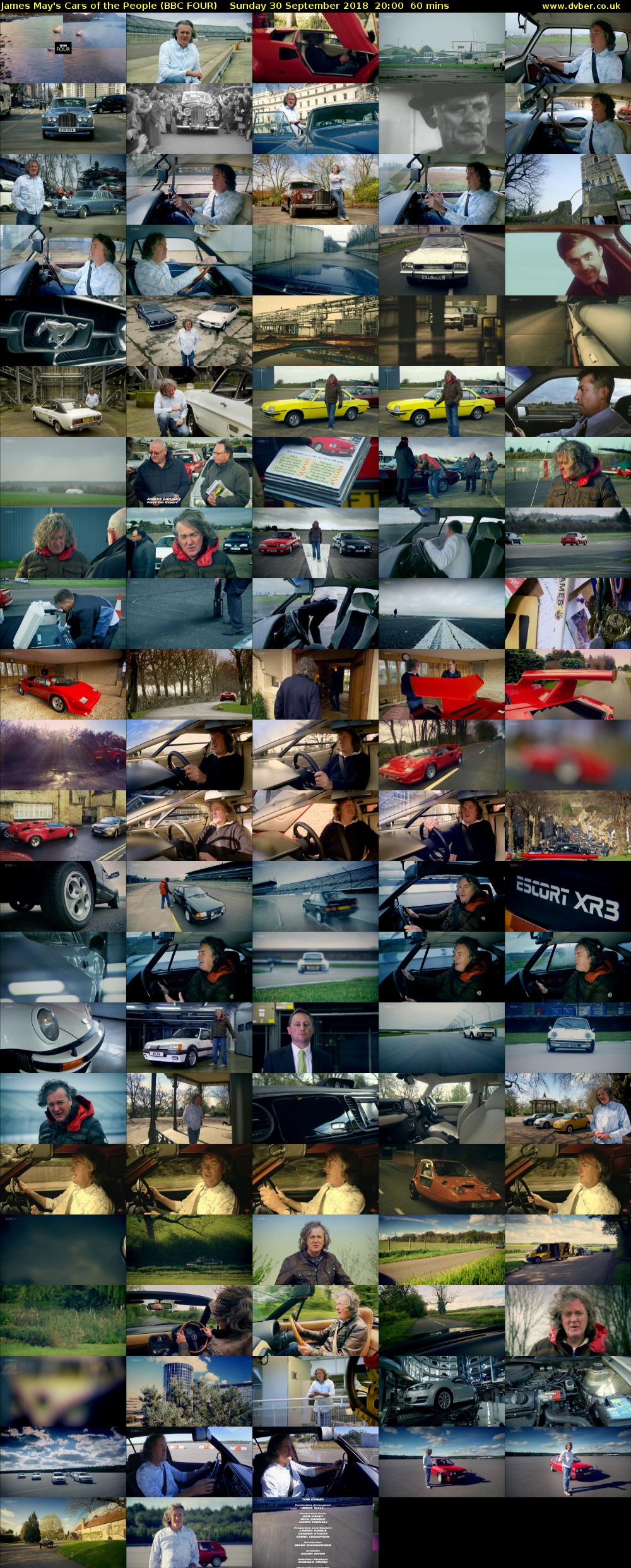 James May's Cars of the People (BBC FOUR) Sunday 30 September 2018 20:00 - 21:00