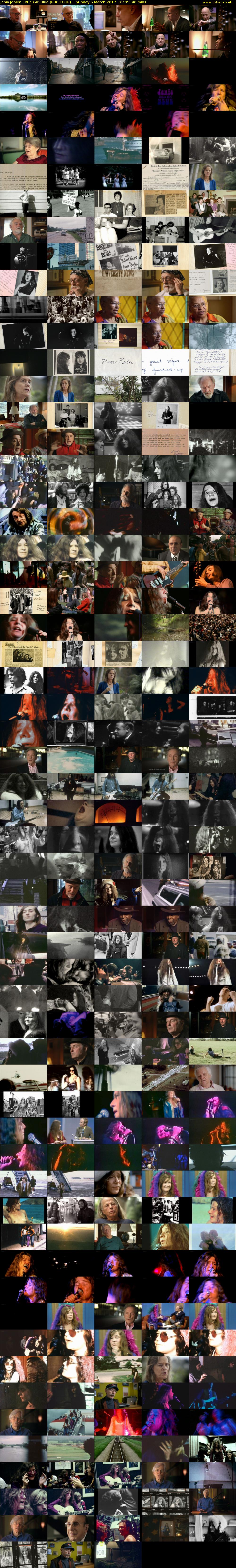 Janis Joplin: Little Girl Blue (BBC FOUR) Sunday 5 March 2017 01:05 - 02:35