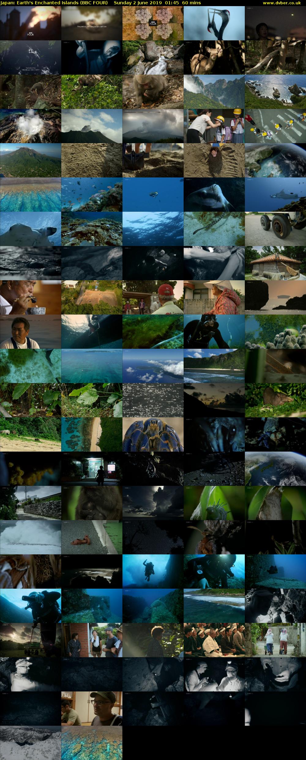 Japan: Earth's Enchanted Islands (BBC FOUR) Sunday 2 June 2019 01:45 - 02:45
