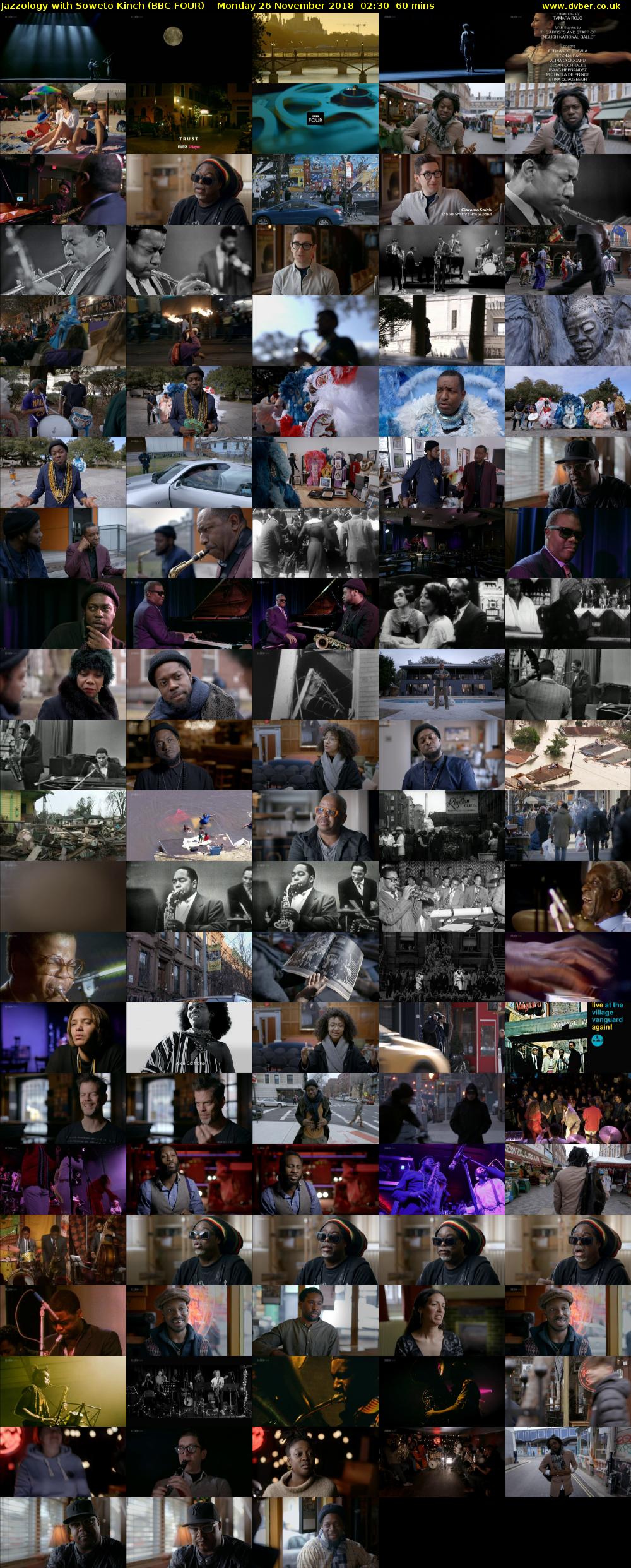 Jazzology with Soweto Kinch (BBC FOUR) Monday 26 November 2018 02:30 - 03:30