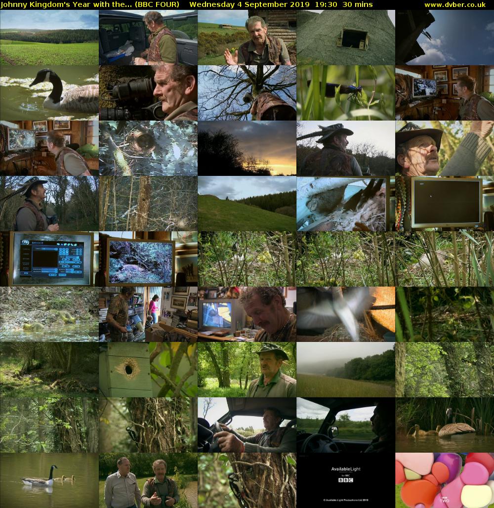 Johnny Kingdom's Year with the... (BBC FOUR) Wednesday 4 September 2019 19:30 - 20:00