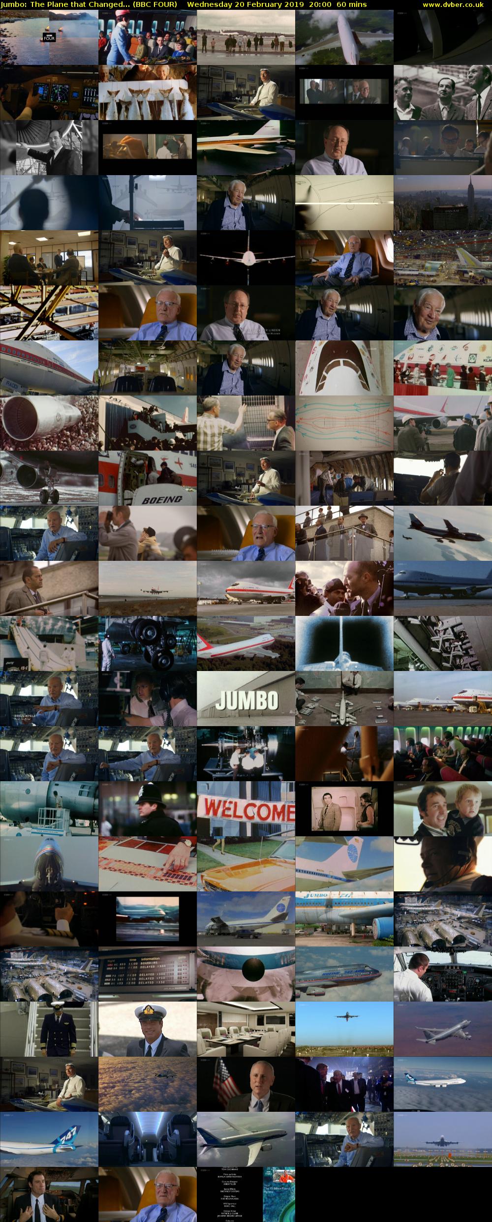 Jumbo: The Plane that Changed... (BBC FOUR) Wednesday 20 February 2019 20:00 - 21:00